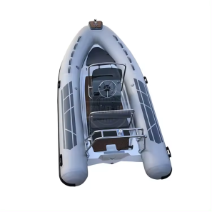 14ft RIB Hypalon/PVC Fiberglass Hull RIB Inflatable Fishing Boat