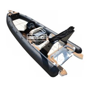 Mervista Semi Rigid Boat 28 Feet Cabin Rib Boat for 16 people